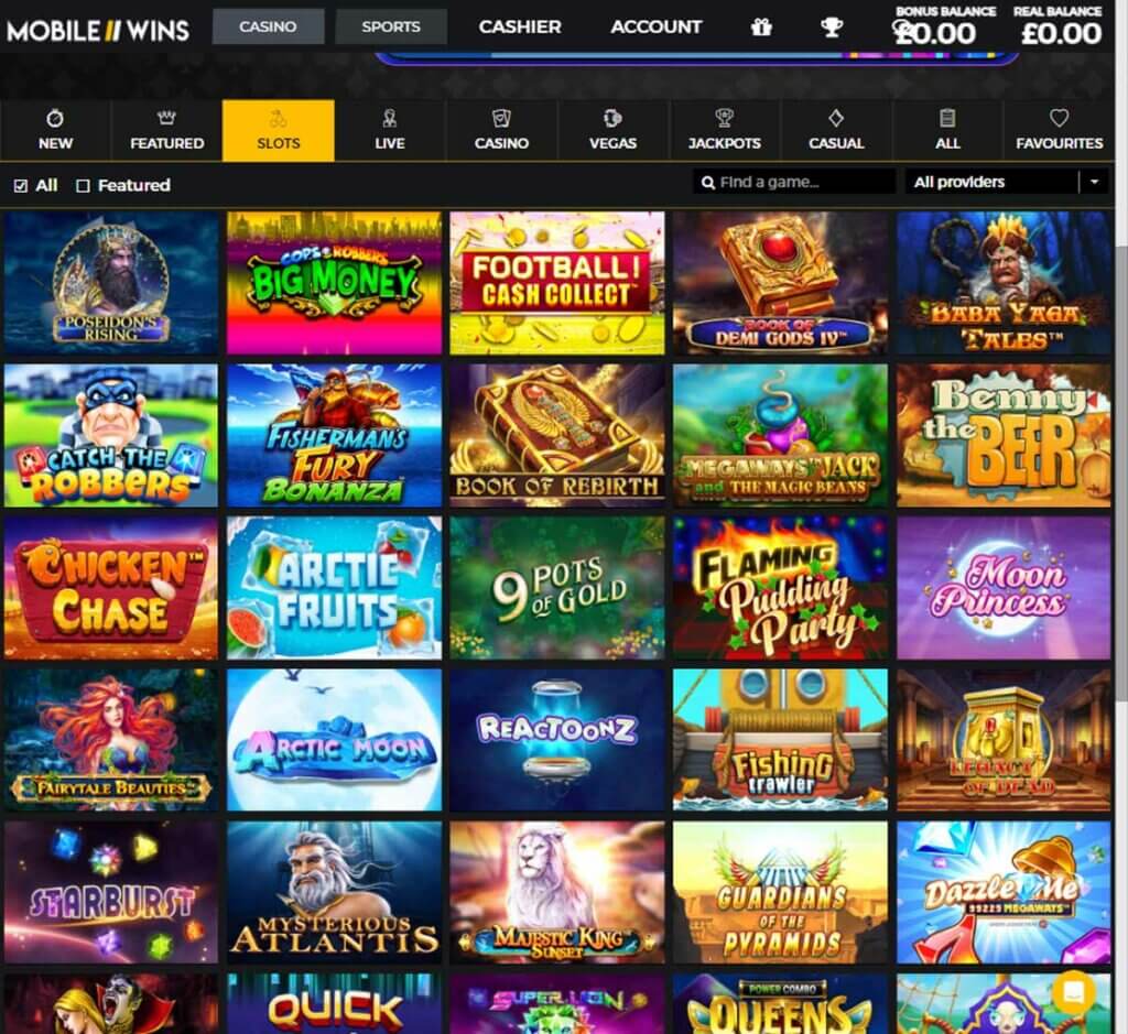 mobile-wins-casino-slots-variety-review