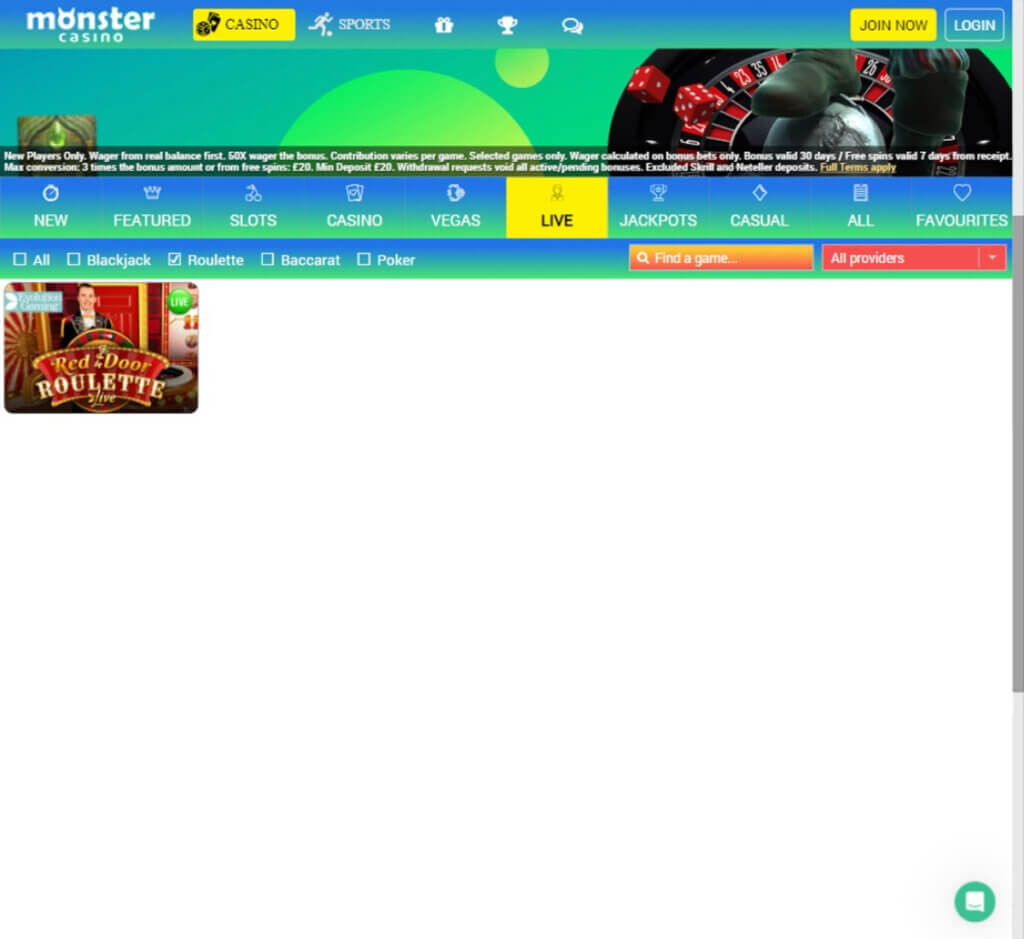 Monster Casino Desktop preview 1