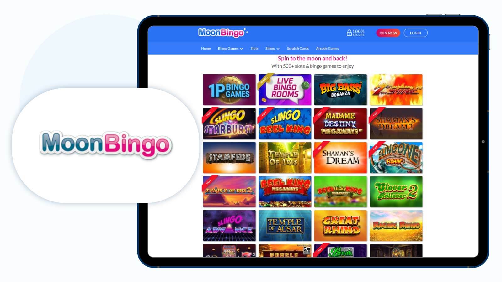 moon-bingo-Casino-200%-Deposit-Bonuses