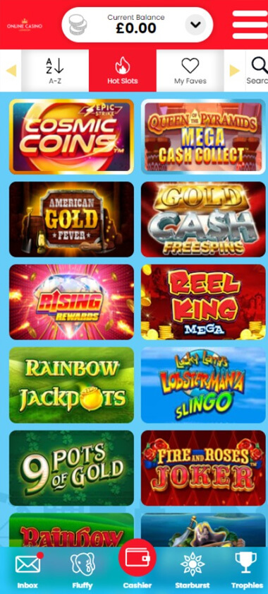 Online Casino London Mobile Preview 3