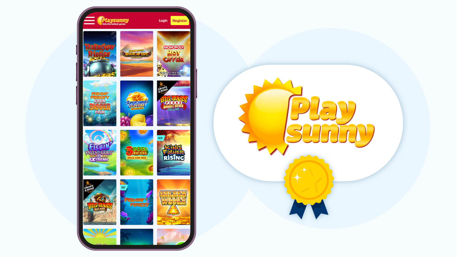 Best Pay by Mobile Casino for December: Playsunny Casino