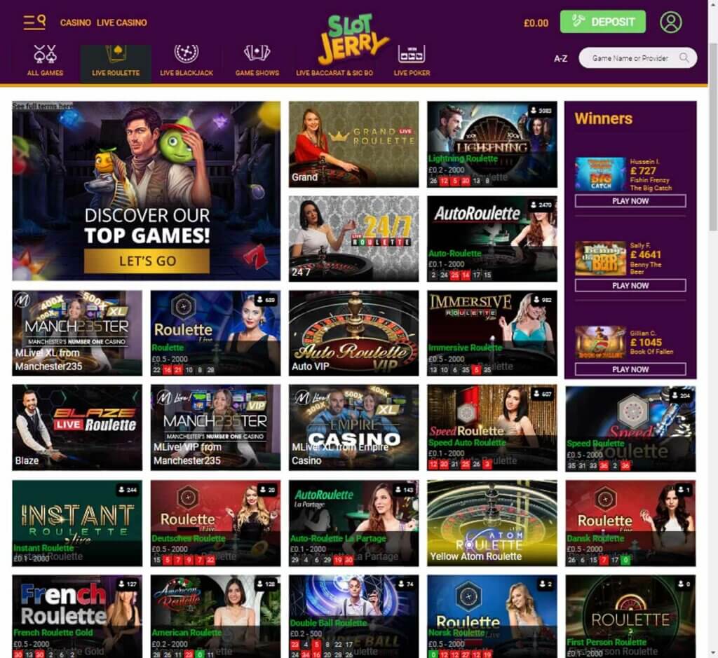 slot-jerry-casino-live-dealer-roulette-games-review