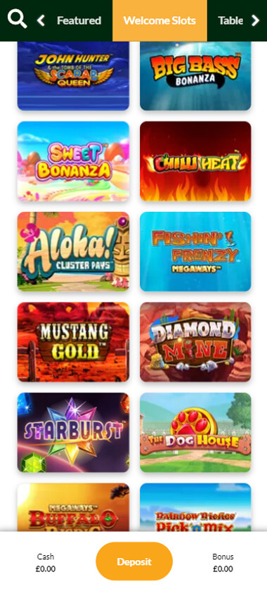 Slots Jungle Casino Mobile Preview 2