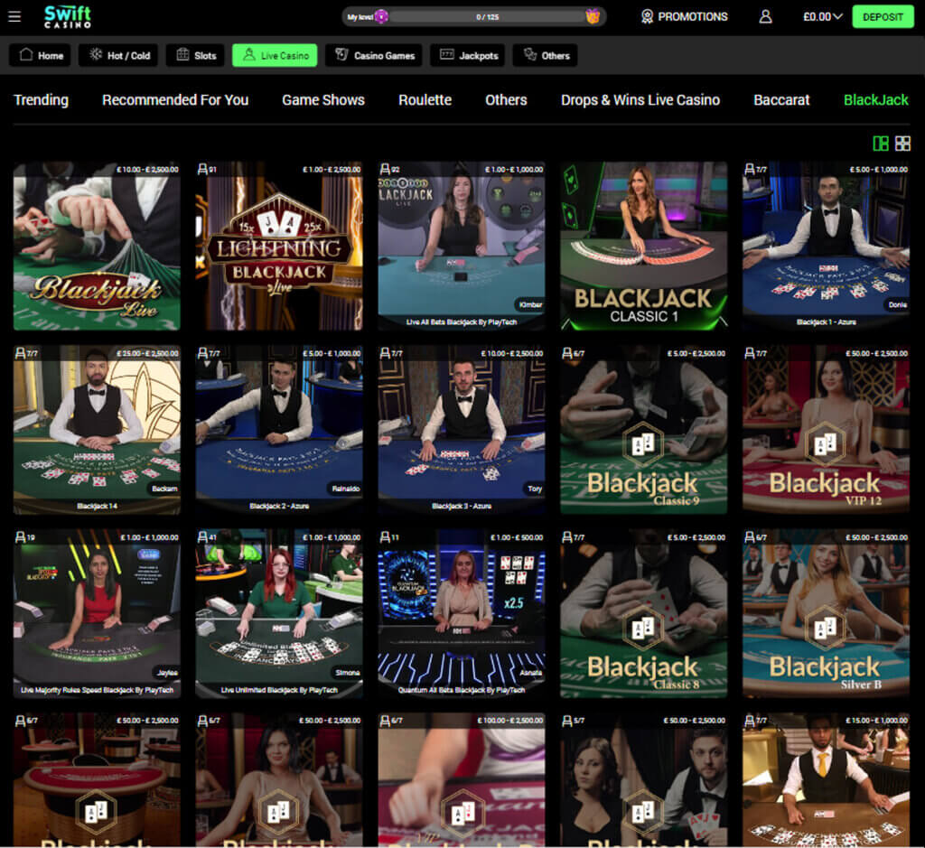 Swift Casino Desktop preview 3