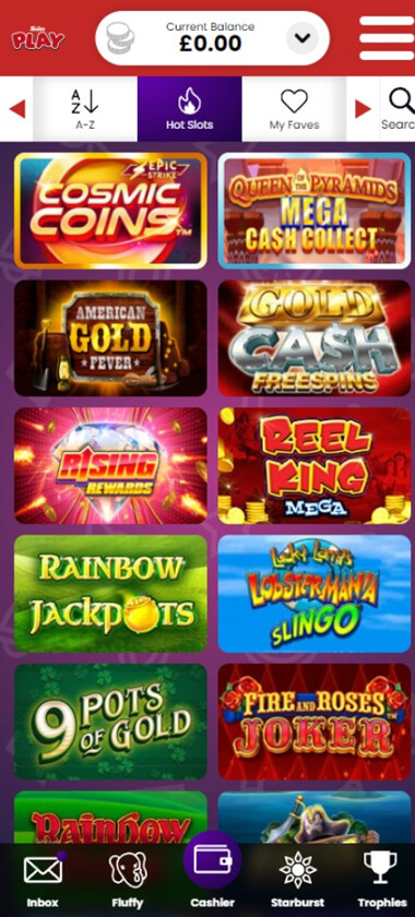The Sun Play Casino Mobile Preview 1
