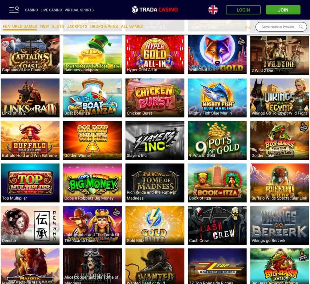 trada-casino-homepage-review