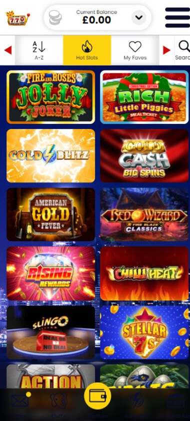 Your Favorite Casino Mobile Preview 1