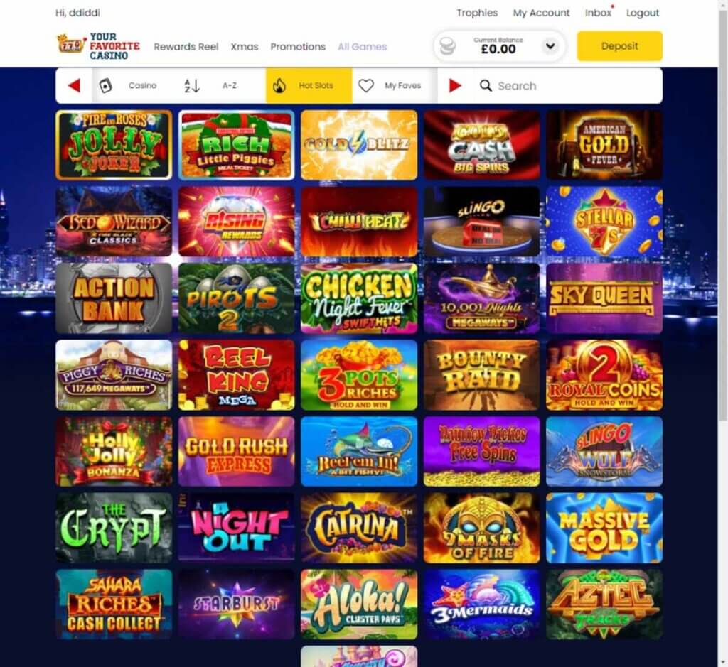 your-favorite-casino-slots-variety-review