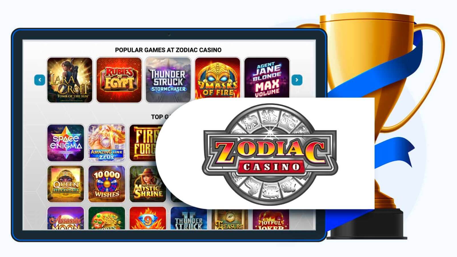 Best 1 Minimum Deposit Casino - Zodiac Casino