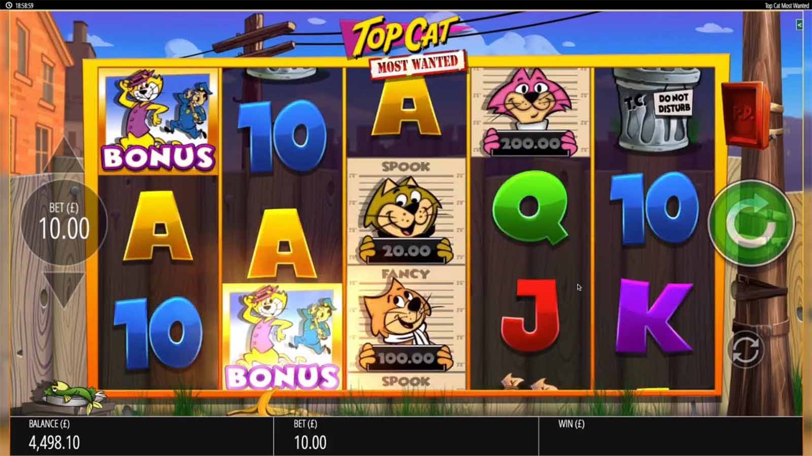 Top Cat slot