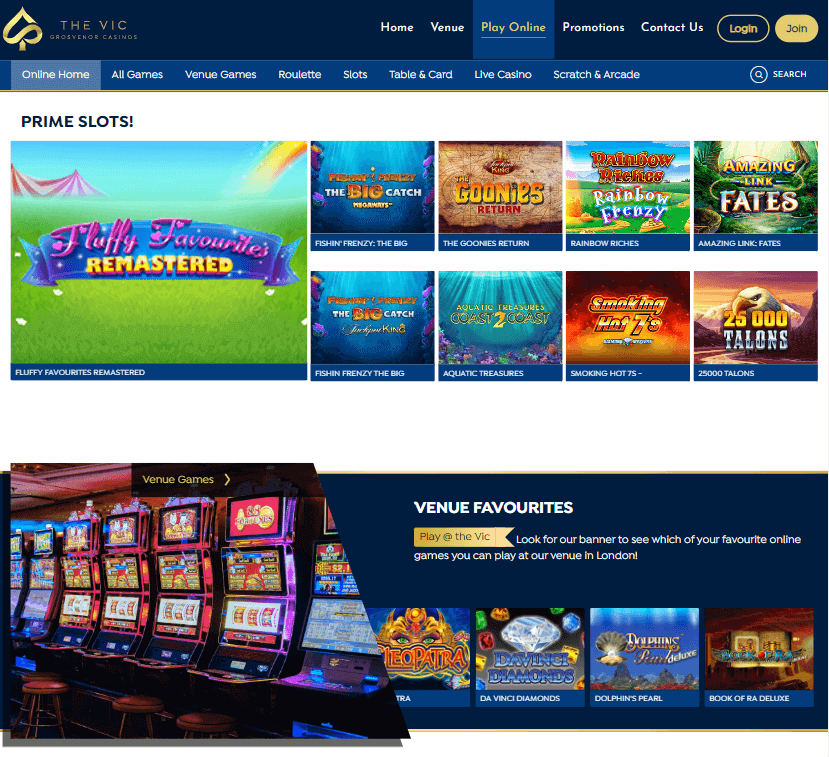 The Vic Casino Desktop preview 1