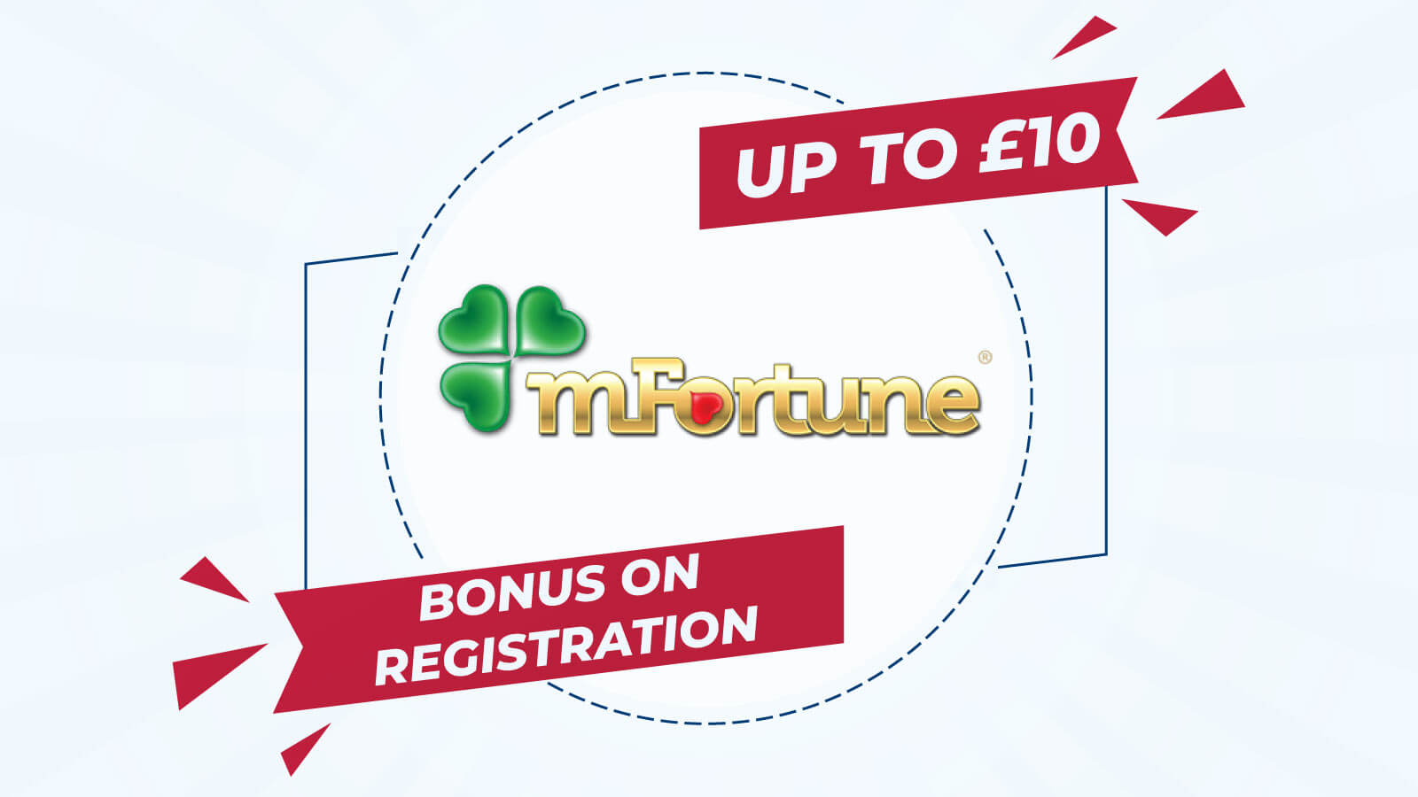 Up To £10 Bonus on Registration at mFortune Casino