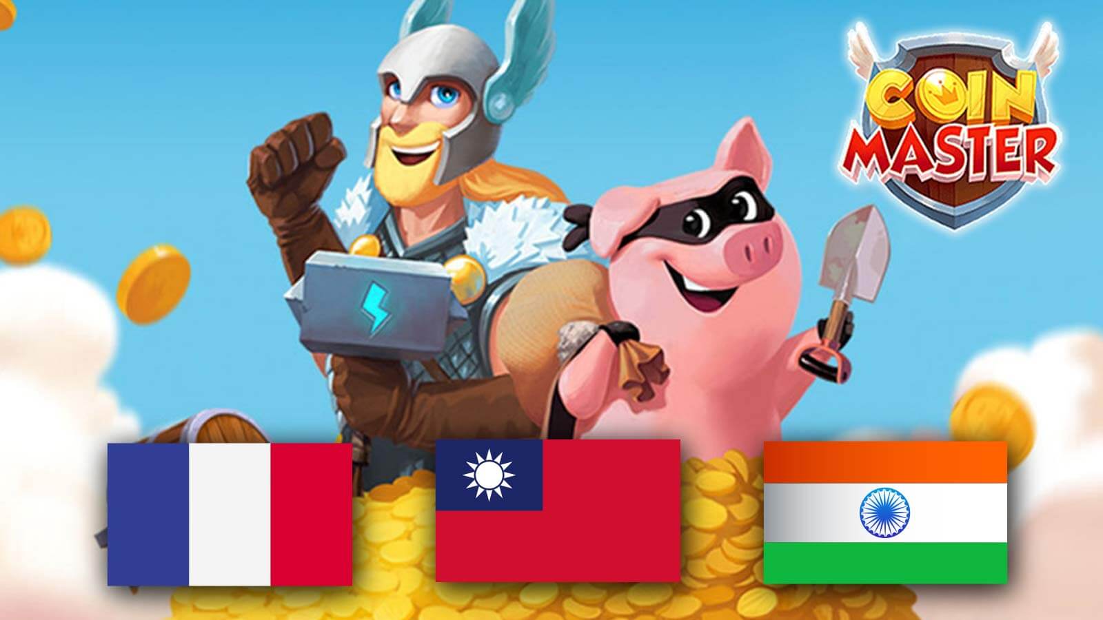 Top 3 Countries Where People Play Coinmaster