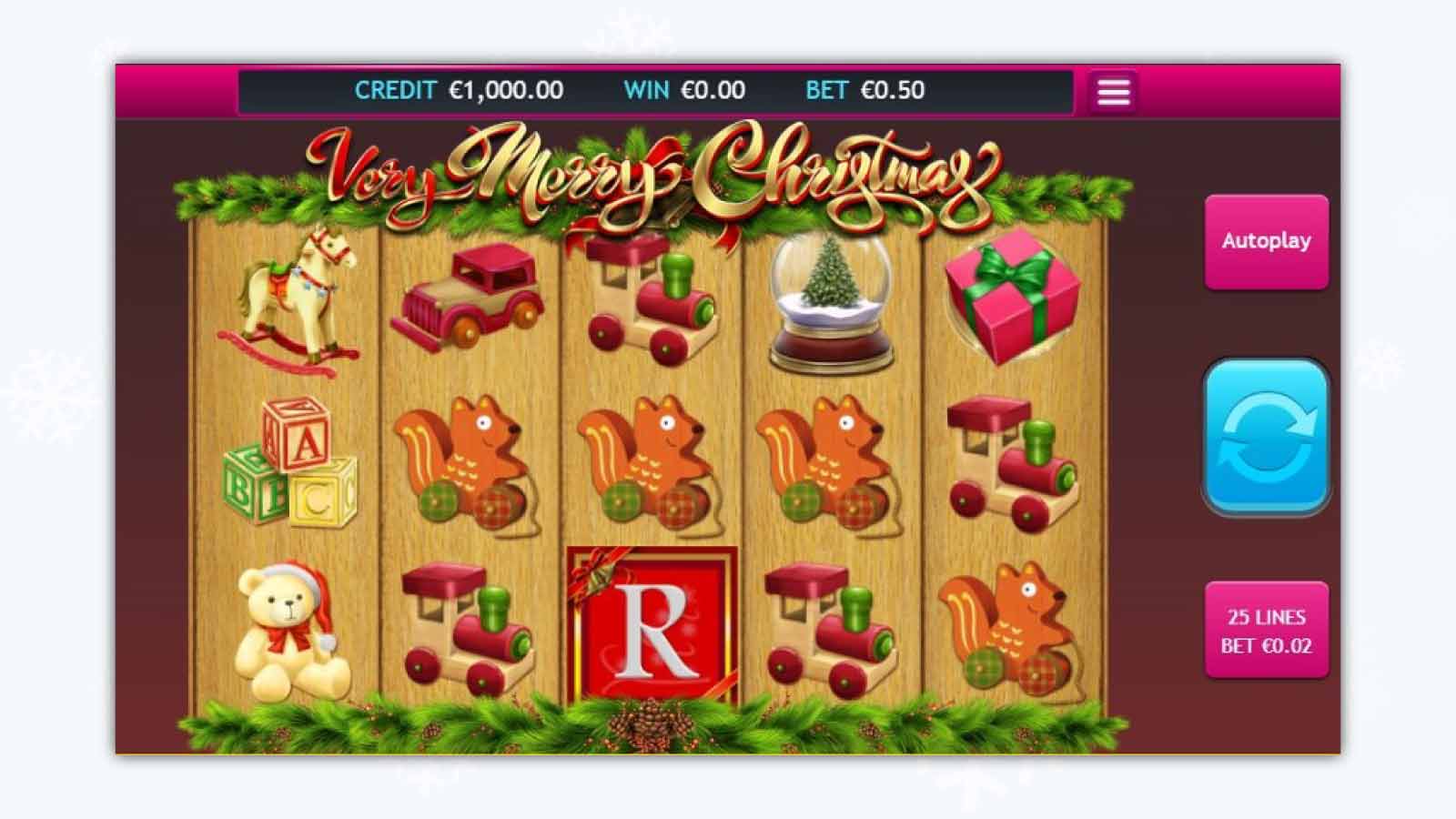 Very Merry Christmas Jackpot - RTP 92.9%