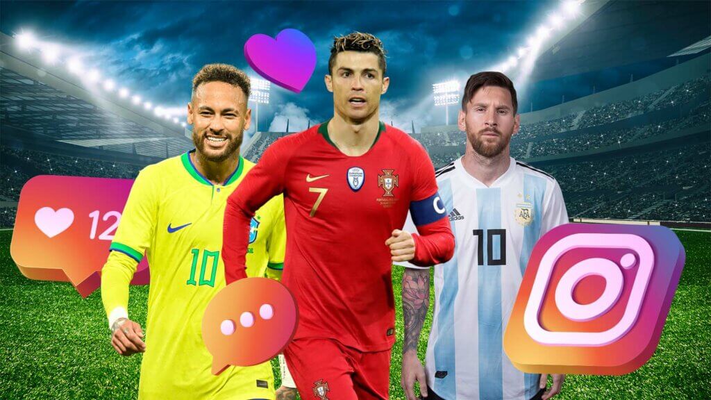 World Cup Footballers With the Most Instagram Followers