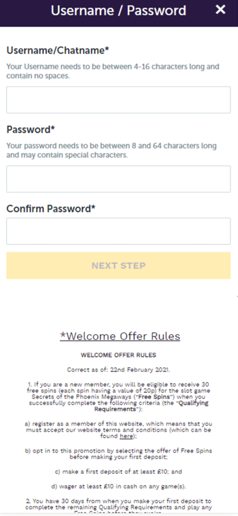 Best Online Casinos UK Registration Process Image 2 Best Online Casinos UK Registration Process Image 2