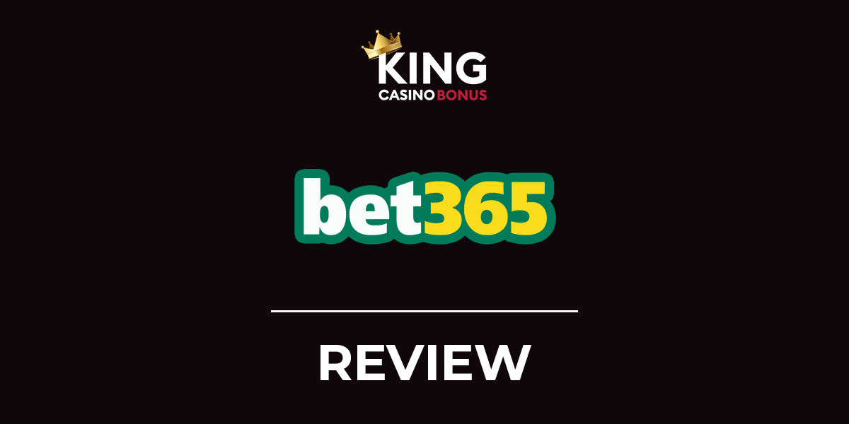 Casino review Bet365 - +100% to your first deposit!