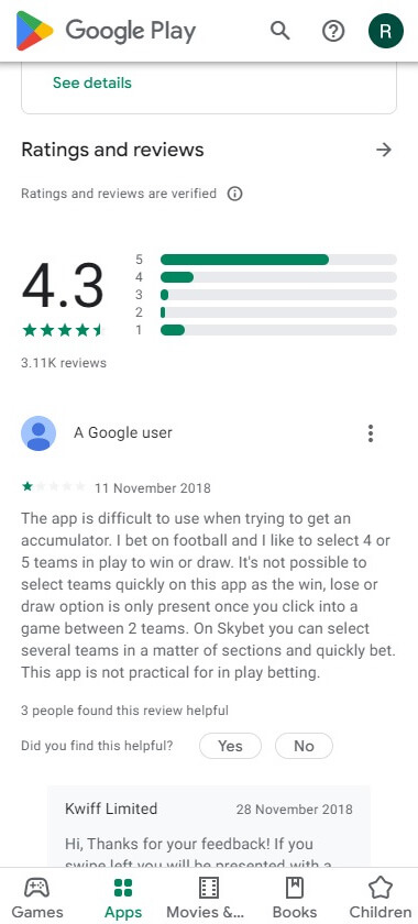 Kwiff Casino App preview 5