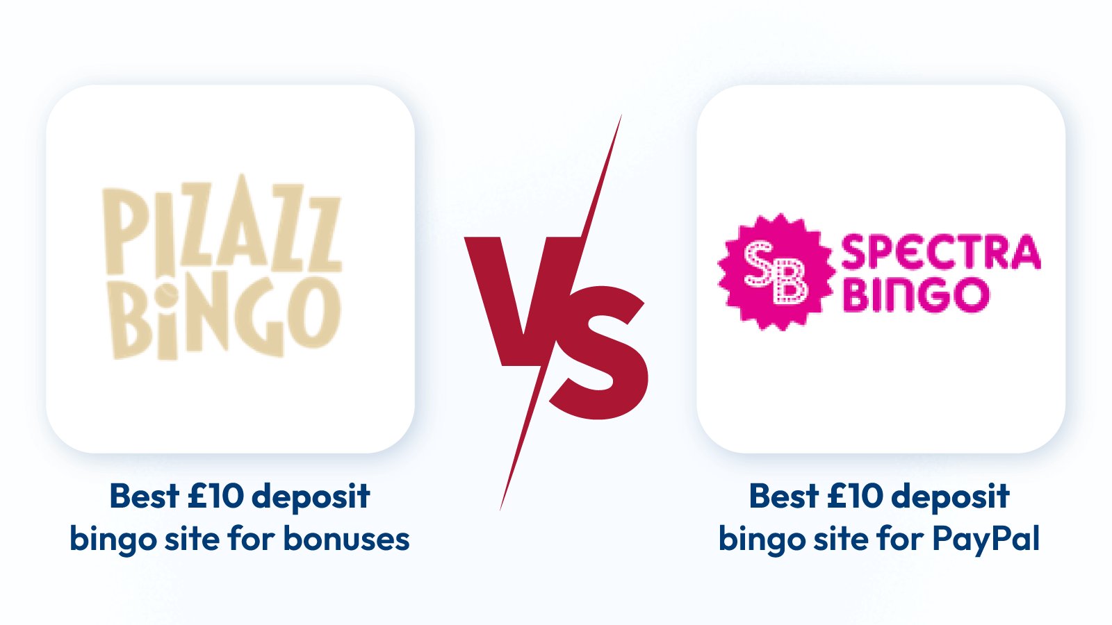Best £10 Deposit Bingo Site UK Pizazz Bingo vs Spectra Bingo