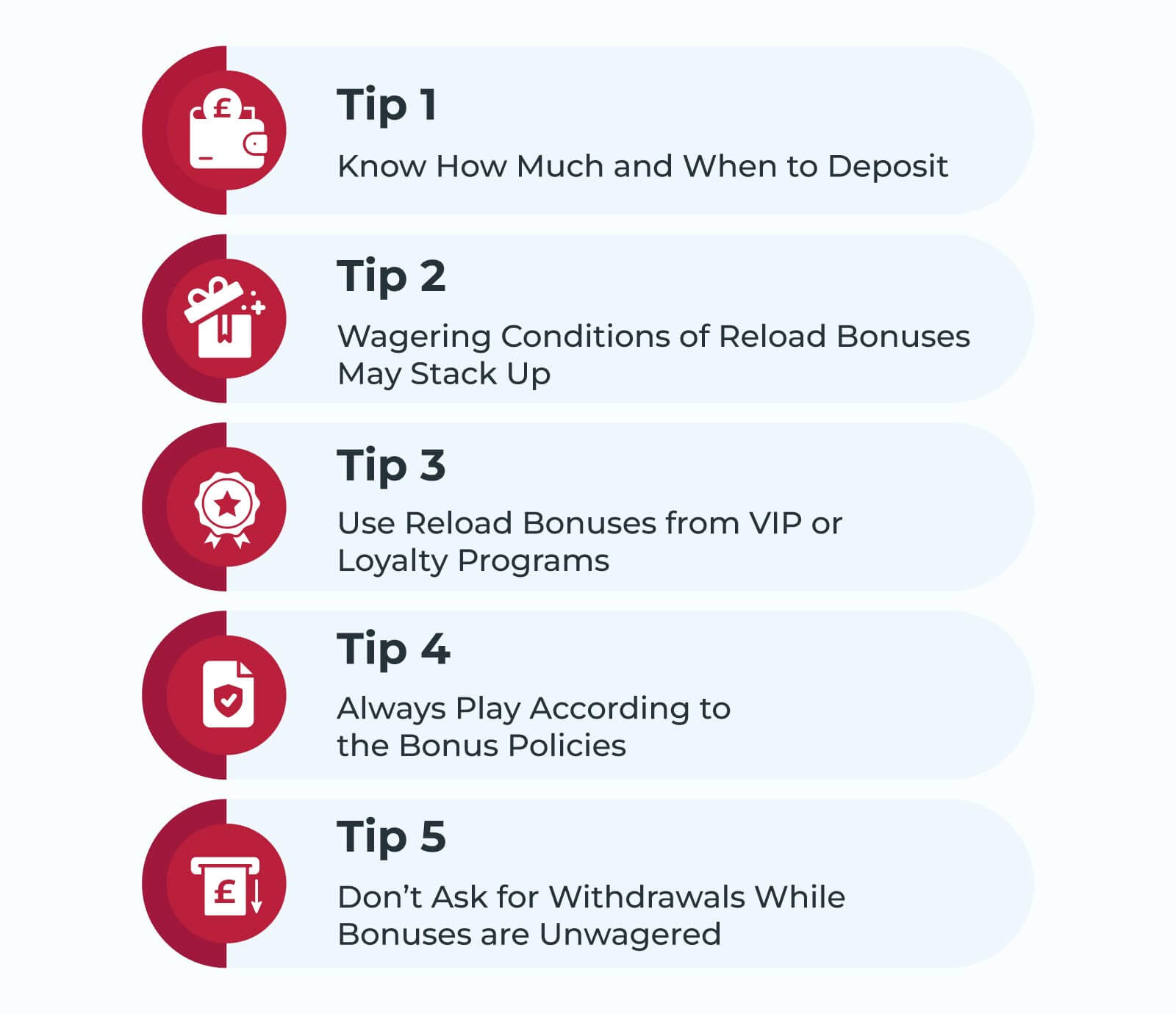 Maximize Reload Bonus Benefits - 5 tips