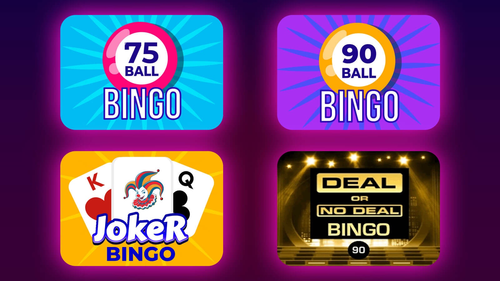 Most popular types and variations of bingo games
