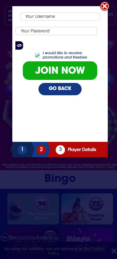OK Bingo Registration Process Image 3