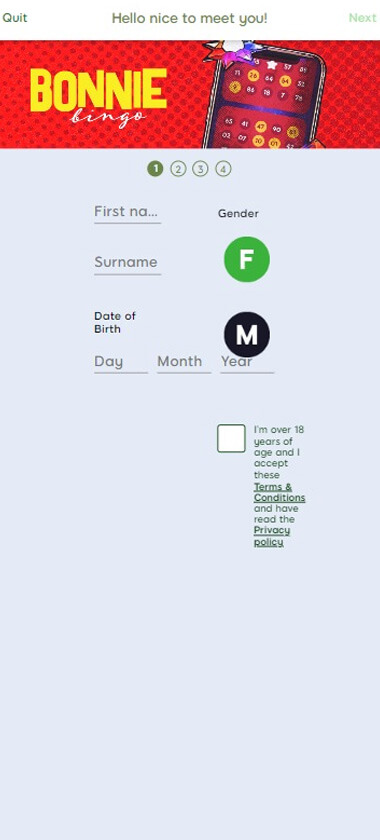 PayPal Bingo Sites Registration Process Image 1 PayPal Bingo Sites Registration Process Image 1