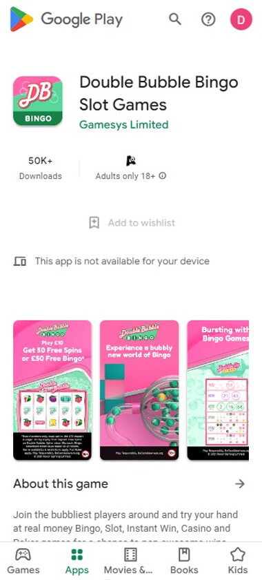 double-bubble-bingo-Casino-mobile-app-android-homepage