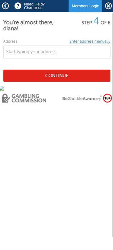PlayMillion Casino Registration Process Image 4