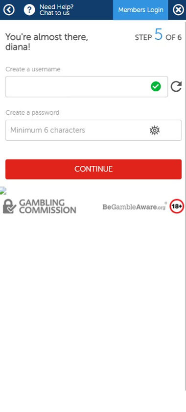 PlayMillion Casino Registration Process Image 5