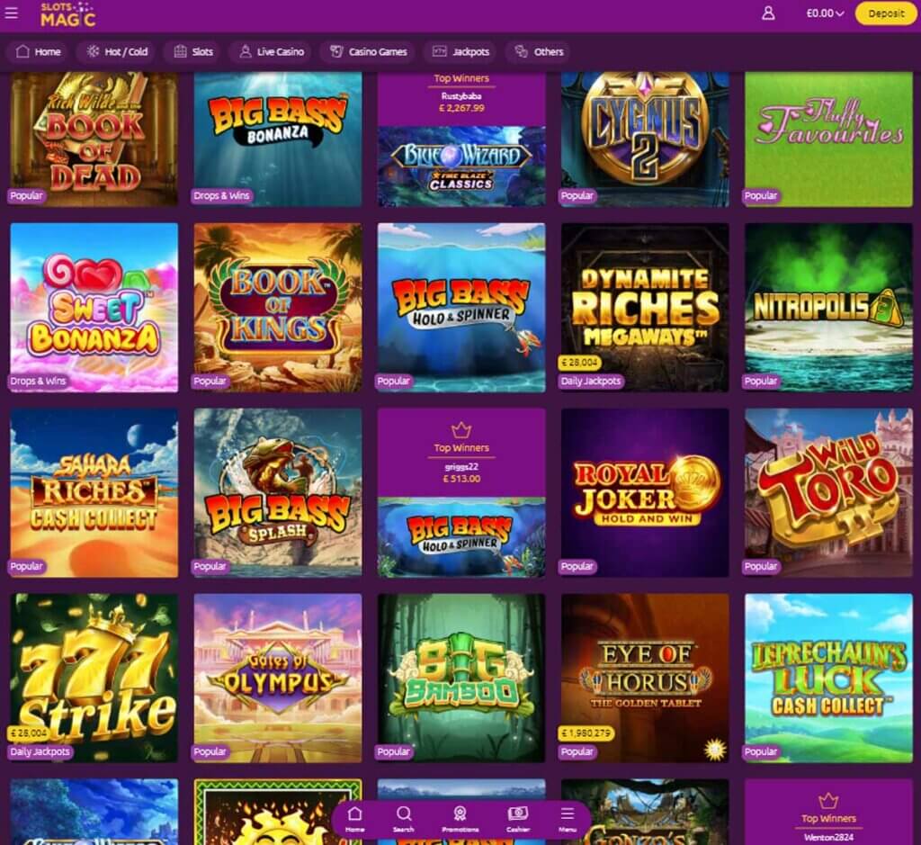 Slots Magic Casino Desktop preview 2