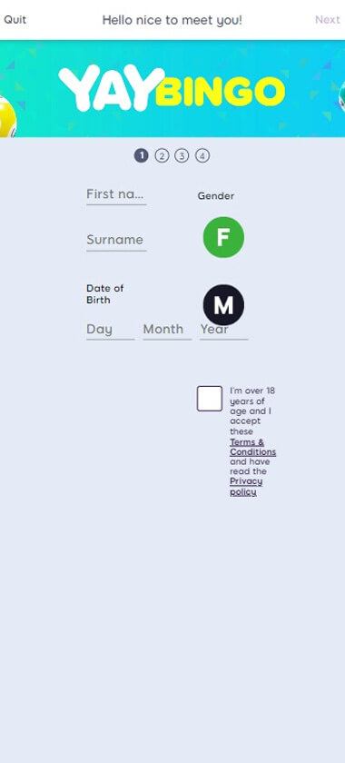 PayPal Bingo Sites Registration Process Image 1 PayPal Bingo Sites Registration Process Image 1