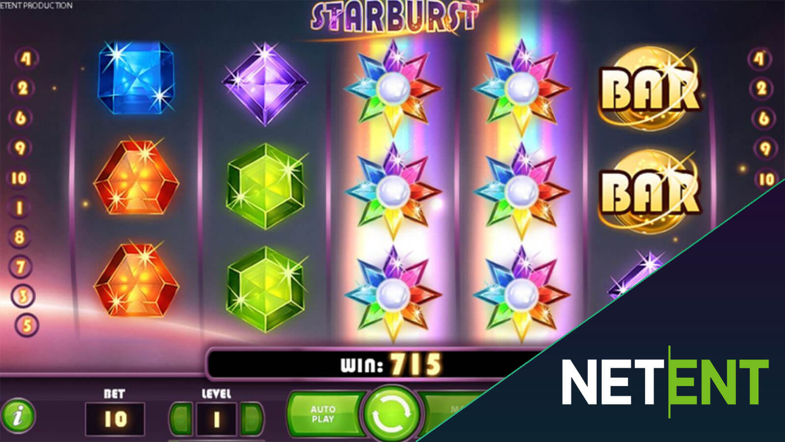 NetEnt Slots - starburst