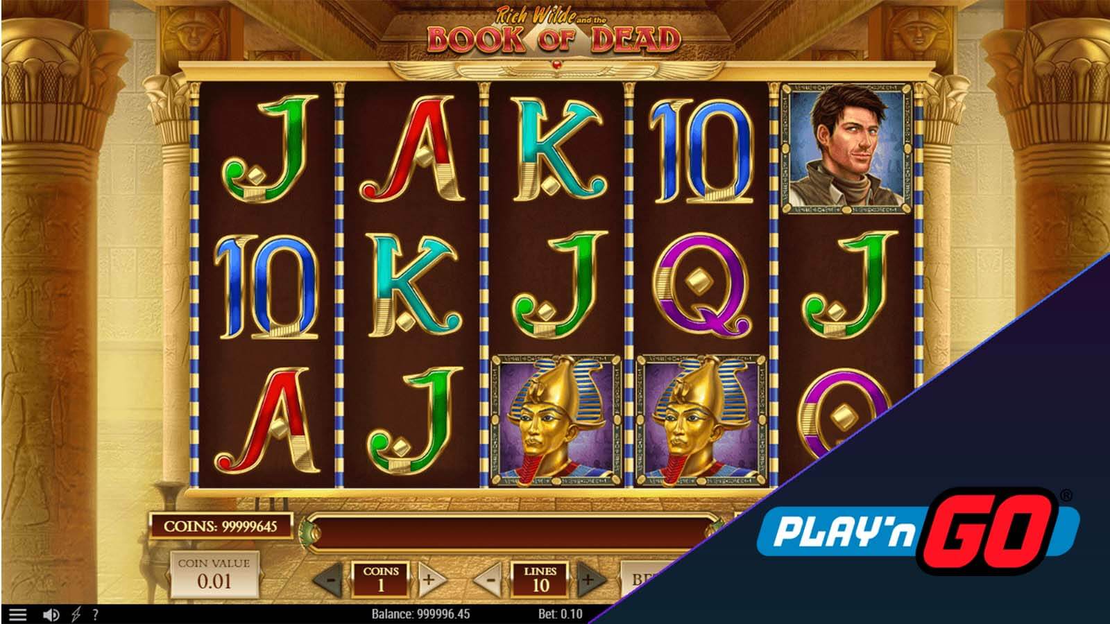 play n go slots - book of dead