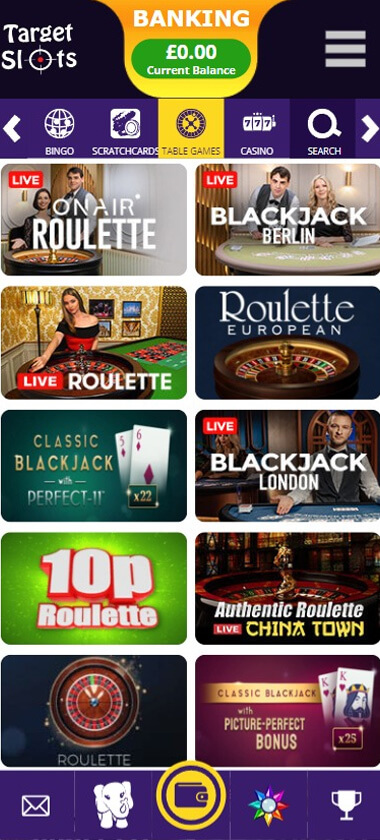 Target Slots Casino Mobile Preview 2