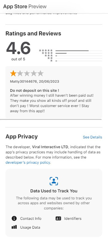Luck.com Casino App preview 2