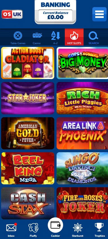Online Slots UK Mobile Preview 1
