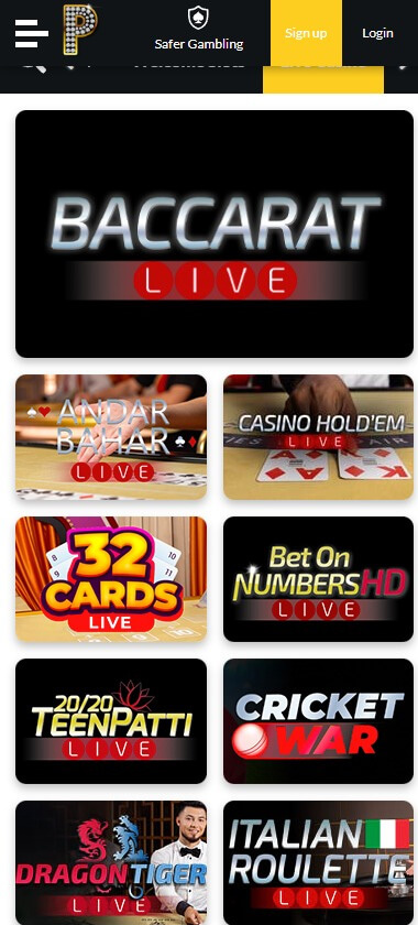 Plush Casino Mobile Preview 2