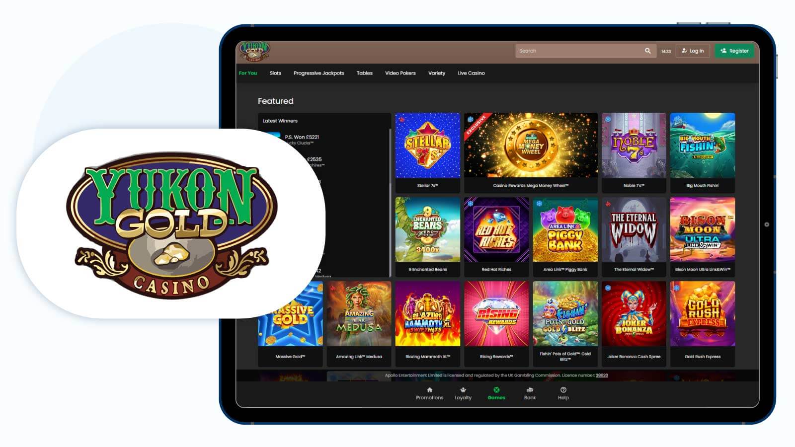 Yukon Gold Casino – Best Casino Rewards Loyalty Program
