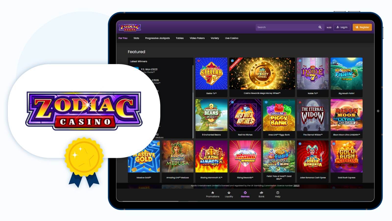 Zodiac Casino – Best Casino Rewards Site